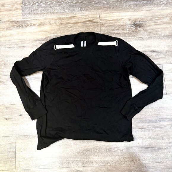 Rick Owens long sleeve Tee with strap